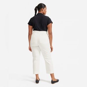 Lightweight White Everlane Pants
